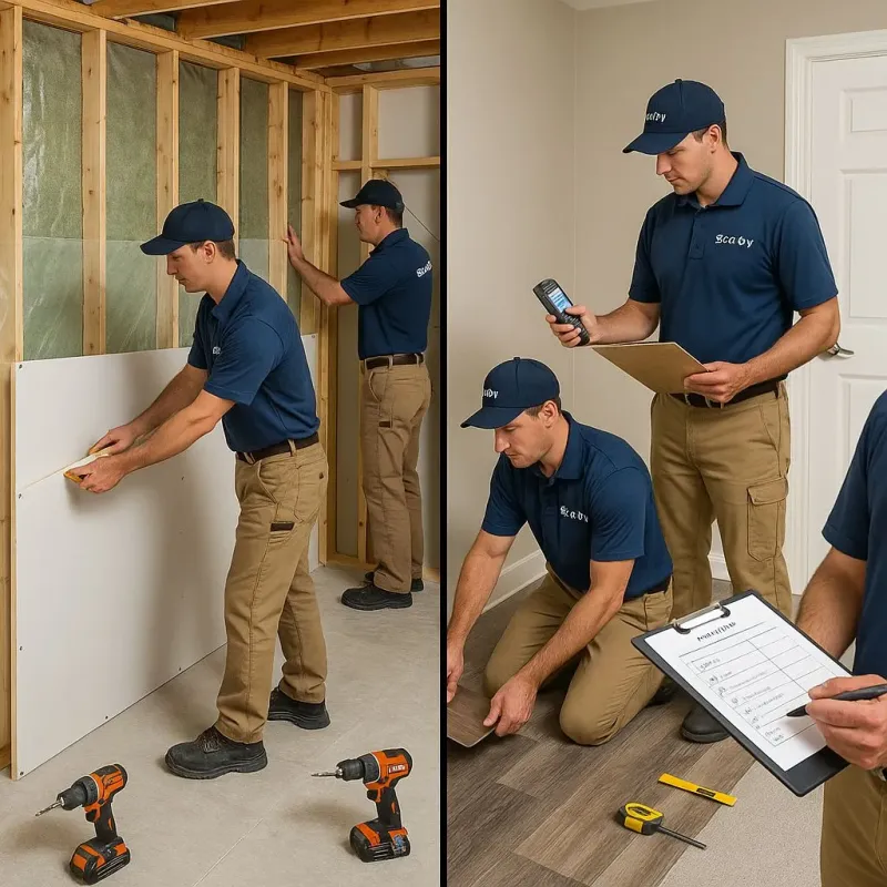 Repairs and Reconstruction process in Natick, MA